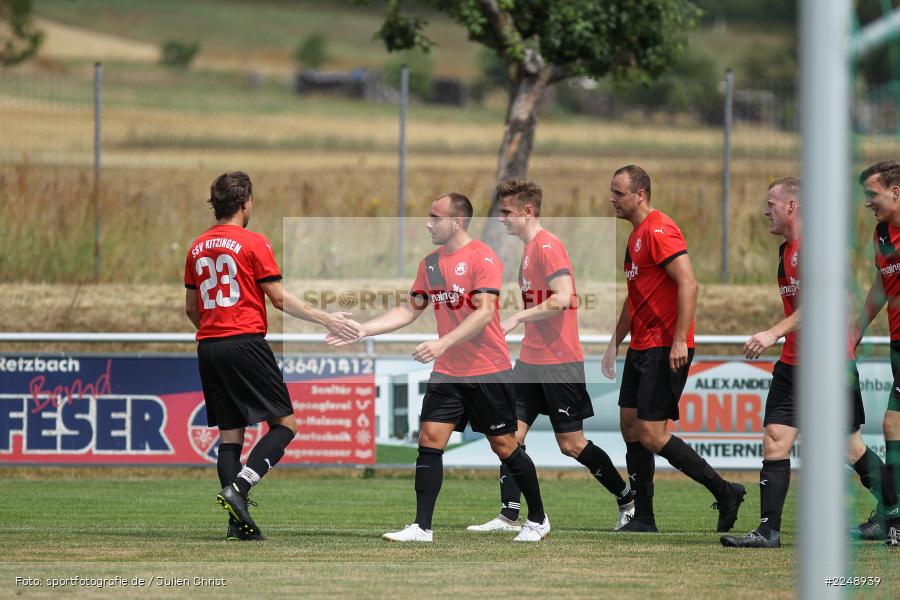 Dennis Kuhmann, 28.07.2019, Bezirksliga Unterfranken West, SSV Kitzingen, TSV Retzbach - Bild-ID: 2248939