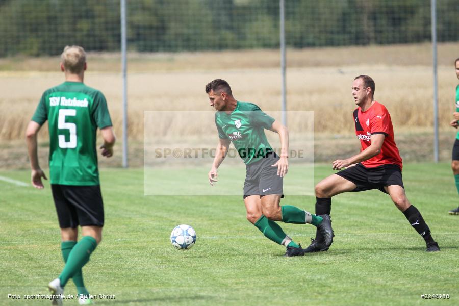 Steffen Metz, Benedikt Strohmenger, 28.07.2019, Bezirksliga Unterfranken West, SSV Kitzingen, TSV Retzbach - Bild-ID: 2248958