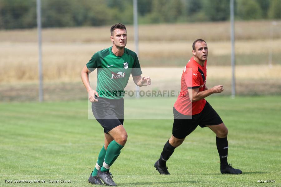 Steffen Metz, Benedikt Strohmenger, 28.07.2019, Bezirksliga Unterfranken West, SSV Kitzingen, TSV Retzbach - Bild-ID: 2248959