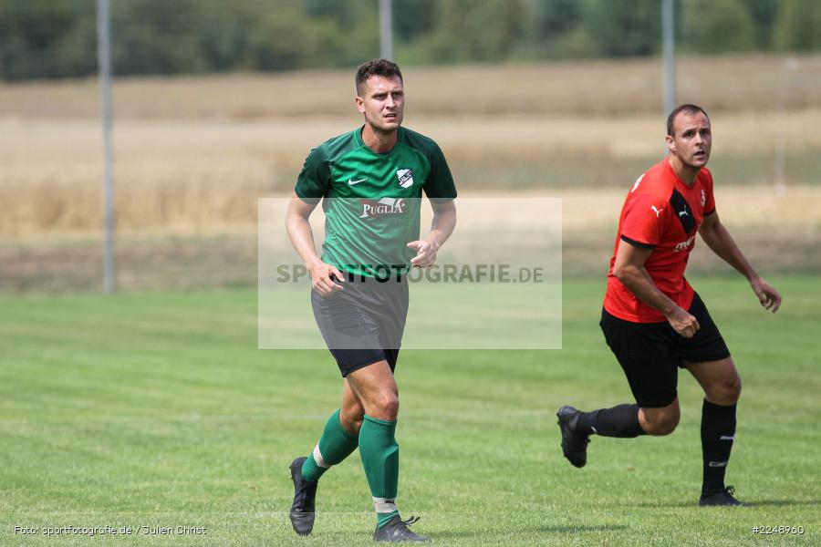 Steffen Metz, Benedikt Strohmenger, 28.07.2019, Bezirksliga Unterfranken West, SSV Kitzingen, TSV Retzbach - Bild-ID: 2248960
