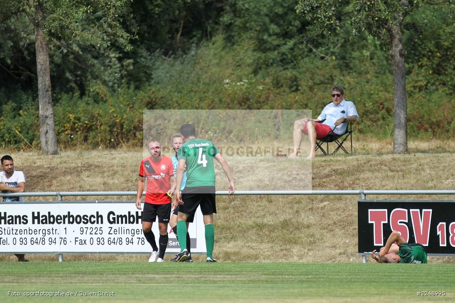Dennis Kuhmann, Nicolai Zull, 28.07.2019, Bezirksliga Unterfranken West, SSV Kitzingen, TSV Retzbach - Bild-ID: 2248995