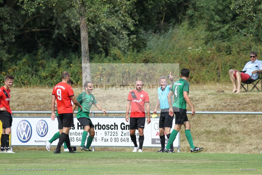 Dennis Kuhmann, Nicolai Zull, 28.07.2019, Bezirksliga Unterfranken West, SSV Kitzingen, TSV Retzbach - Bild-ID: 2248996