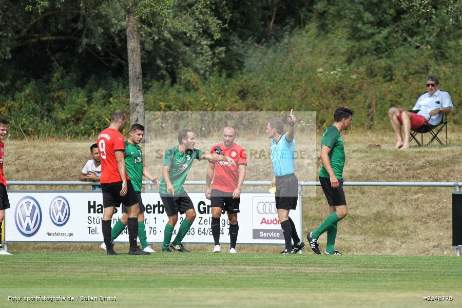 Dennis Kuhmann, Nicolai Zull, 28.07.2019, Bezirksliga Unterfranken West, SSV Kitzingen, TSV Retzbach - Bild-ID: 2248998