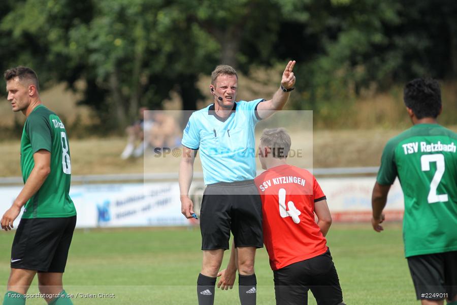 Frank Tallner, 28.07.2019, Bezirksliga Unterfranken West, SSV Kitzingen, TSV Retzbach - Bild-ID: 2249011
