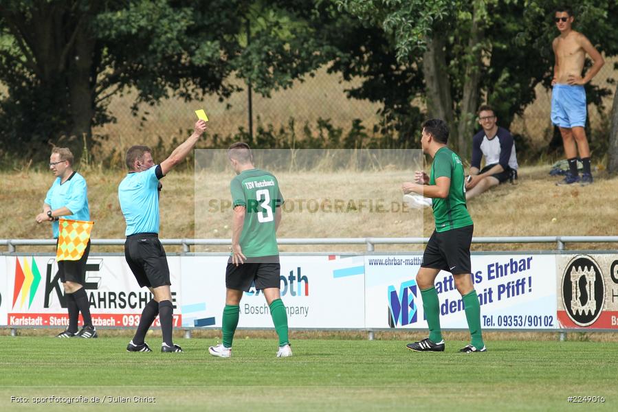 Frank Tallner, 28.07.2019, Bezirksliga Unterfranken West, SSV Kitzingen, TSV Retzbach - Bild-ID: 2249016
