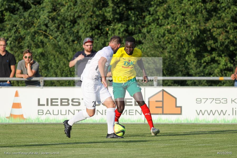 Sayko Trawally, Maurice Kübert, 31.07.2019, Bayernliga Nord, DJK Don Bosco Bamberg, TSV Karlburg - Bild-ID: 2250995