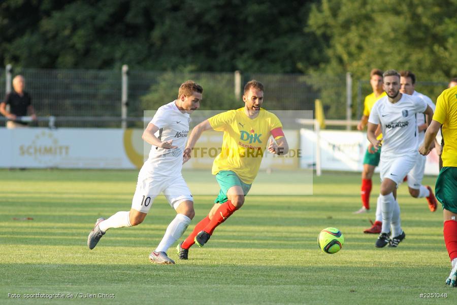Nicolas Esparza, Manuel Römlein, 31.07.2019, Bayernliga Nord, DJK Don Bosco Bamberg, TSV Karlburg - Bild-ID: 2251048