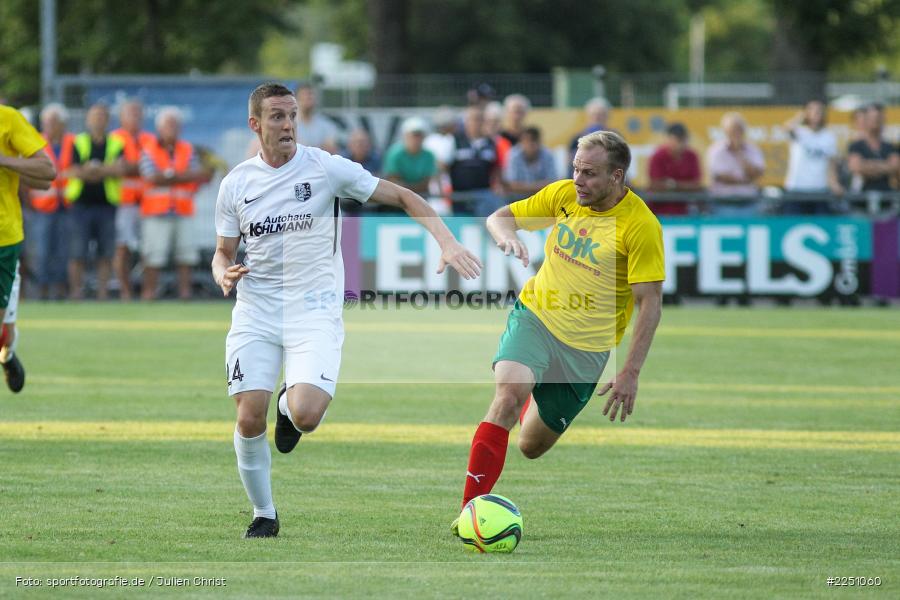 Nicolas Wunder, Sebastian Fries, 31.07.2019, Bayernliga Nord, DJK Don Bosco Bamberg, TSV Karlburg - Bild-ID: 2251060