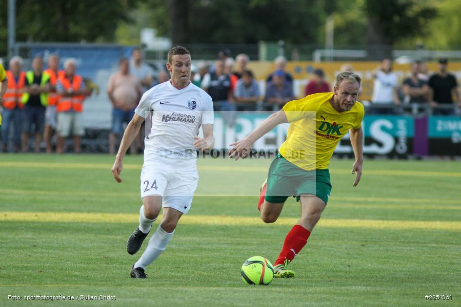 Sebastian Fries, Nicolas Wunder, 31.07.2019, Bayernliga Nord, DJK Don Bosco Bamberg, TSV Karlburg - Bild-ID: 2251061