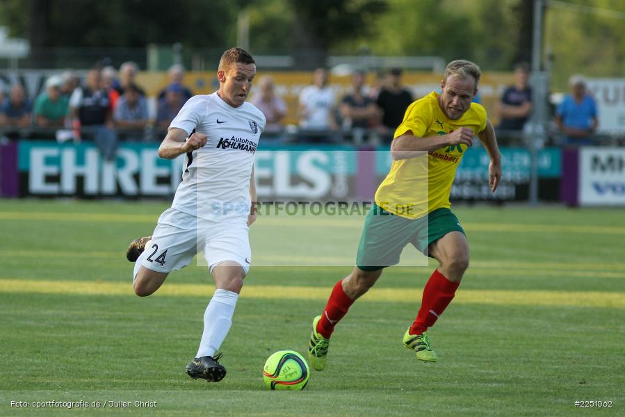 Sebastian Fries, Nicolas Wunder, 31.07.2019, Bayernliga Nord, DJK Don Bosco Bamberg, TSV Karlburg - Bild-ID: 2251062