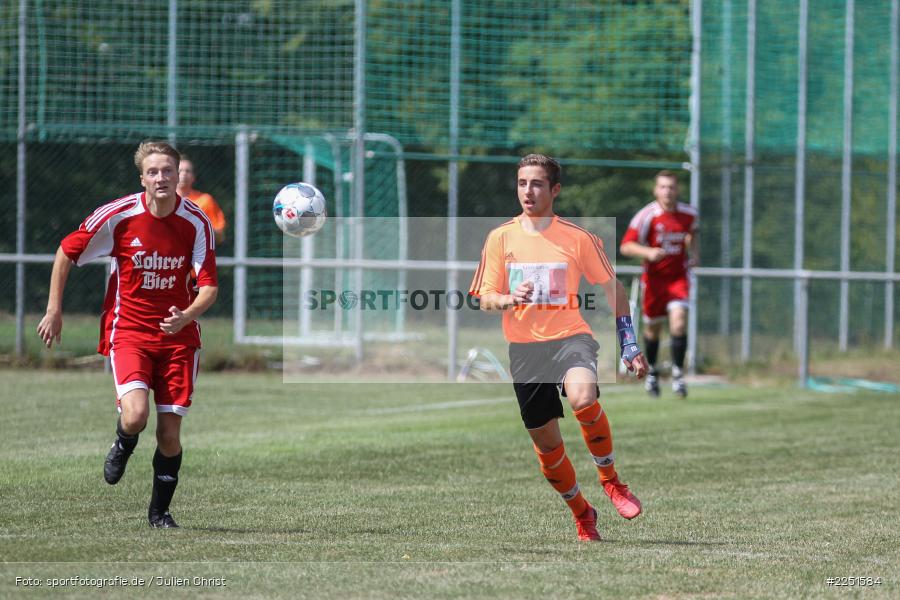 Jonas Leibold, Jochen Rauch, 04.08.2019, Kreisliga Würzburg, TSV Duttenbrunn, FC Wiesenfeld-Halsbach - Bild-ID: 2251584