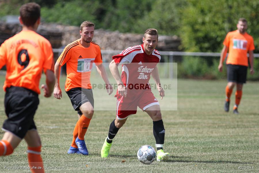 Leon Leibold, Szymon Dynia, 04.08.2019, Kreisliga Würzburg, TSV Duttenbrunn, FC Wiesenfeld-Halsbach - Bild-ID: 2251594