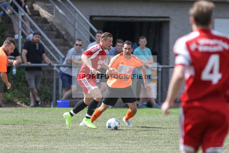 Manuel Knorr, Szymon Dynia, 04.08.2019, Kreisliga Würzburg, TSV Duttenbrunn, FC Wiesenfeld-Halsbach - Bild-ID: 2251598