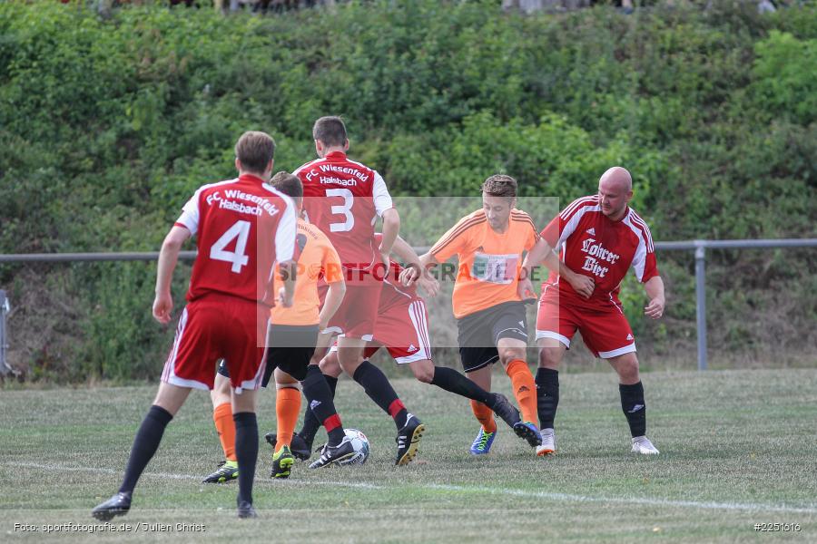 Jonas Hilpert, Kevin Leibold, Stefan Baun, Patrick Lehnerer, 04.08.2019, Kreisliga Würzburg, TSV Duttenbrunn, FC Wiesenfeld-Halsbach - Bild-ID: 2251616