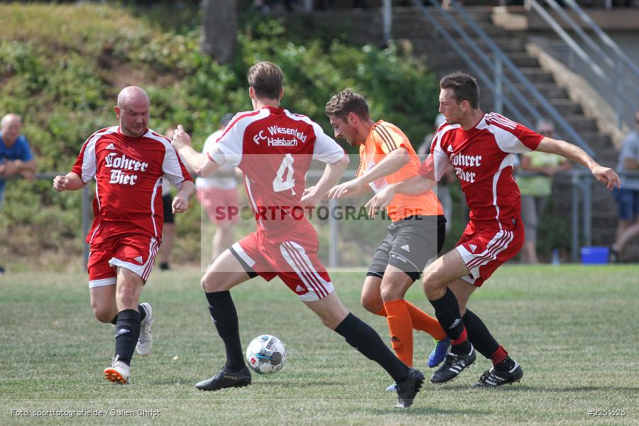 Marco Mehling, Stefan Braun, Jonas Hilpert, Kevin Leibold, 04.08.2019, Kreisliga Würzburg, TSV Duttenbrunn, FC Wiesenfeld-Halsbach - Bild-ID: 2251626