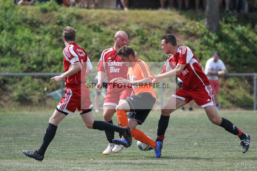Marco Mehling, Stefan Braun, Jonas Hilpert, Kevin Leibold, 04.08.2019, Kreisliga Würzburg, TSV Duttenbrunn, FC Wiesenfeld-Halsbach - Bild-ID: 2251628