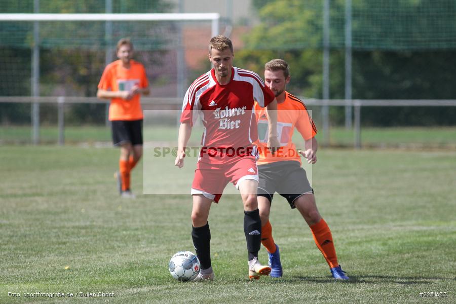 Philipp Frauhammer, Leon Leibold, 04.08.2019, Kreisliga Würzburg, TSV Duttenbrunn, FC Wiesenfeld-Halsbach - Bild-ID: 2251633