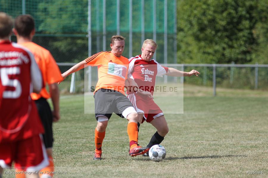 Philipp Knorr, Tobias Winheim, 04.08.2019, Kreisliga Würzburg, TSV Duttenbrunn, FC Wiesenfeld-Halsbach - Bild-ID: 2251635