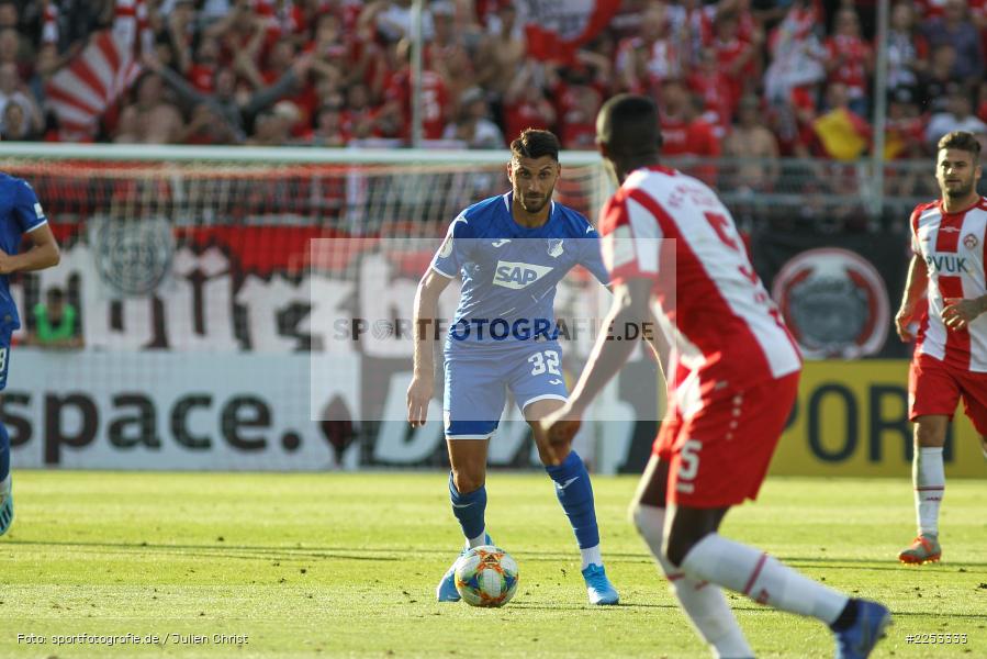 Dallenberg, FLYERALARM Arena, Saison 2019/2020, Runde 1, DFB Pokal, TSG 1899 Hoffenheim, FC Würzburger Kickers - Bild-ID: 2253333