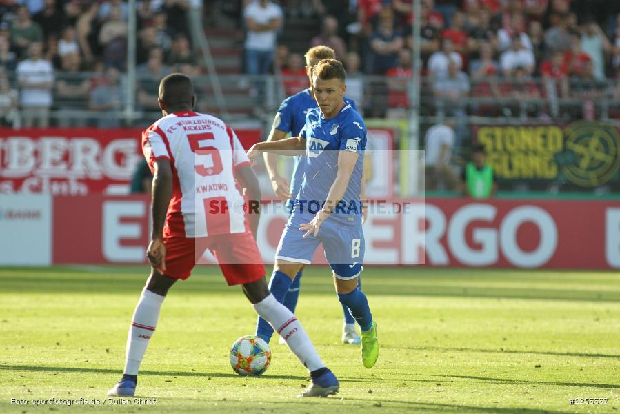 Dallenberg, FLYERALARM Arena, Saison 2019/2020, Runde 1, DFB Pokal, TSG 1899 Hoffenheim, FC Würzburger Kickers - Bild-ID: 2253337
