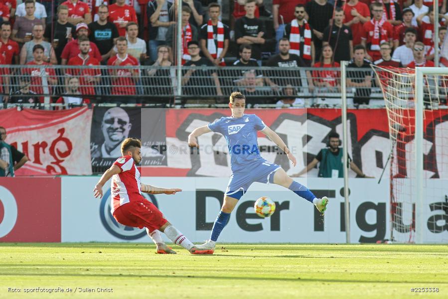 Dallenberg, FLYERALARM Arena, Saison 2019/2020, Runde 1, DFB Pokal, TSG 1899 Hoffenheim, FC Würzburger Kickers - Bild-ID: 2253338