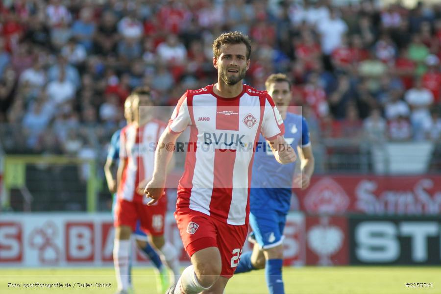 Dallenberg, FLYERALARM Arena, Saison 2019/2020, Runde 1, DFB Pokal, TSG 1899 Hoffenheim, FC Würzburger Kickers - Bild-ID: 2253341