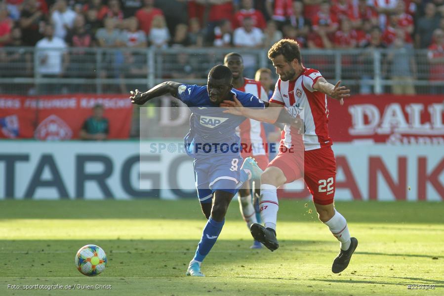 Dallenberg, FLYERALARM Arena, Saison 2019/2020, Runde 1, DFB Pokal, TSG 1899 Hoffenheim, FC Würzburger Kickers - Bild-ID: 2253342