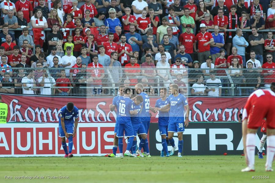 Dallenberg, FLYERALARM Arena, Saison 2019/2020, Runde 1, DFB Pokal, TSG 1899 Hoffenheim, FC Würzburger Kickers - Bild-ID: 2253354