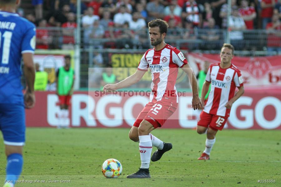 Dallenberg, FLYERALARM Arena, Saison 2019/2020, Runde 1, DFB Pokal, TSG 1899 Hoffenheim, FC Würzburger Kickers - Bild-ID: 2253356