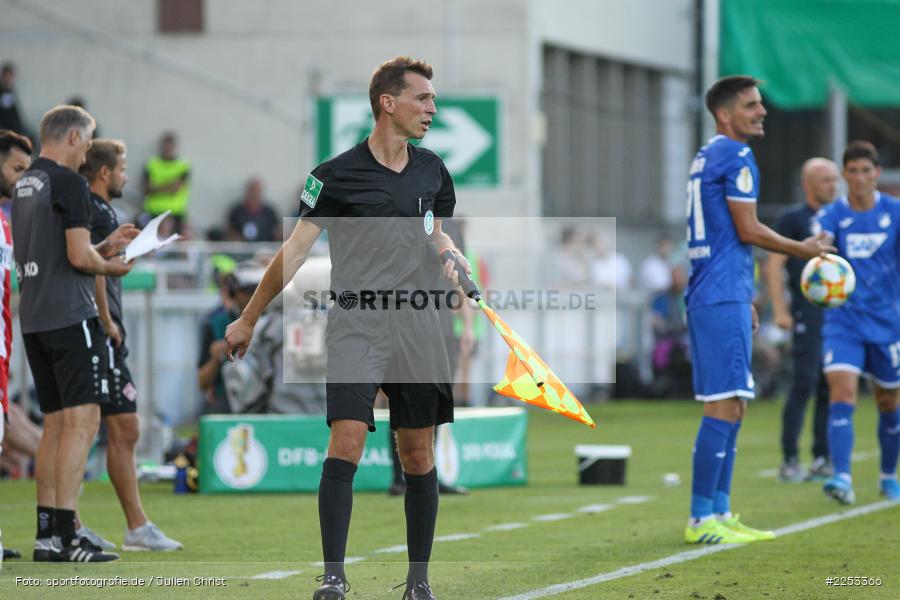 Dallenberg, FLYERALARM Arena, Saison 2019/2020, Runde 1, DFB Pokal, TSG 1899 Hoffenheim, FC Würzburger Kickers - Bild-ID: 2253366