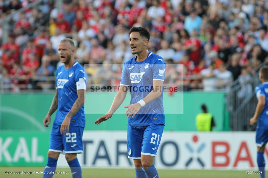 Dallenberg, FLYERALARM Arena, Saison 2019/2020, Runde 1, DFB Pokal, TSG 1899 Hoffenheim, FC Würzburger Kickers - Bild-ID: 2253369