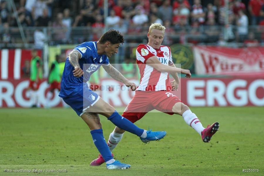 Dallenberg, FLYERALARM Arena, Saison 2019/2020, Runde 1, DFB Pokal, TSG 1899 Hoffenheim, FC Würzburger Kickers - Bild-ID: 2253373