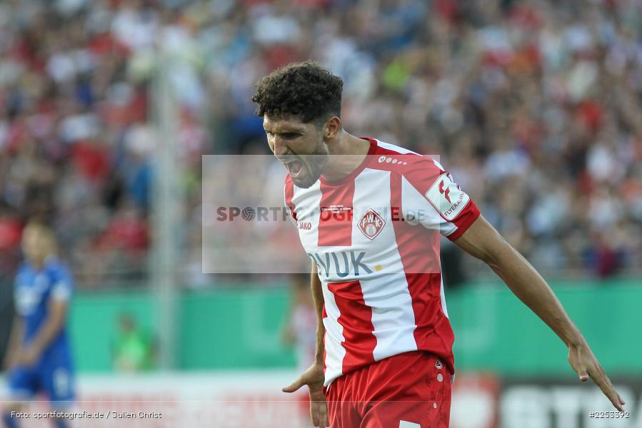 Dallenberg, FLYERALARM Arena, Saison 2019/2020, Runde 1, DFB Pokal, TSG 1899 Hoffenheim, FC Würzburger Kickers - Bild-ID: 2253392
