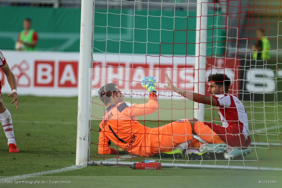 Dallenberg, FLYERALARM Arena, Saison 2019/2020, Runde 1, DFB Pokal, TSG 1899 Hoffenheim, FC Würzburger Kickers - Bild-ID: 2253399
