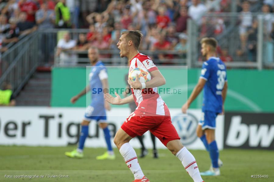 Dallenberg, FLYERALARM Arena, Saison 2019/2020, Runde 1, DFB Pokal, TSG 1899 Hoffenheim, FC Würzburger Kickers - Bild-ID: 2253400