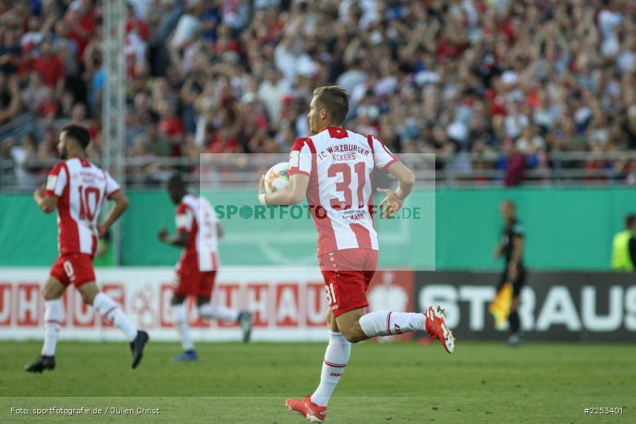 Dallenberg, FLYERALARM Arena, Saison 2019/2020, Runde 1, DFB Pokal, TSG 1899 Hoffenheim, FC Würzburger Kickers - Bild-ID: 2253401