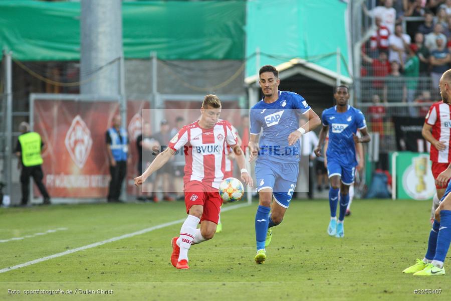 Dallenberg, FLYERALARM Arena, Saison 2019/2020, Runde 1, DFB Pokal, TSG 1899 Hoffenheim, FC Würzburger Kickers - Bild-ID: 2253407