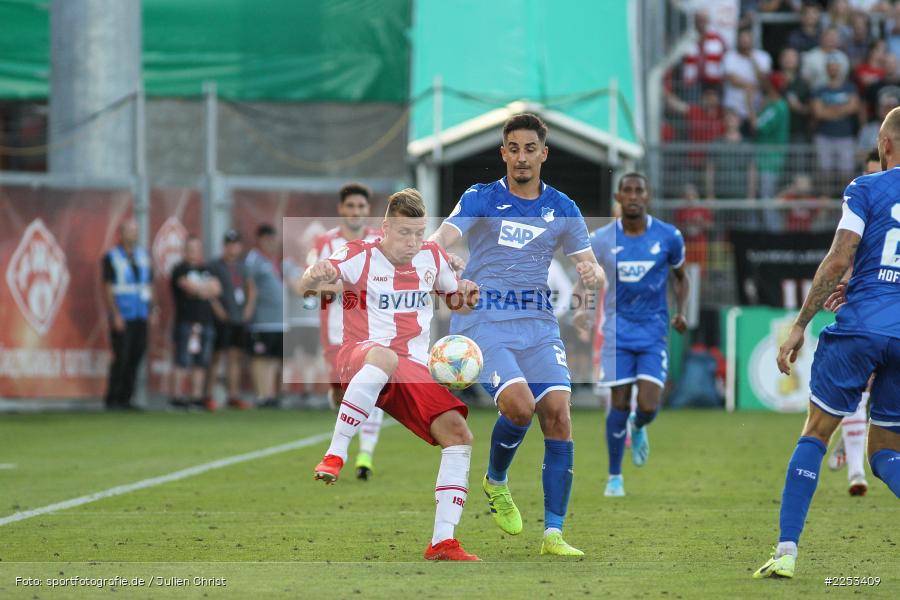 Dallenberg, FLYERALARM Arena, Saison 2019/2020, Runde 1, DFB Pokal, TSG 1899 Hoffenheim, FC Würzburger Kickers - Bild-ID: 2253409