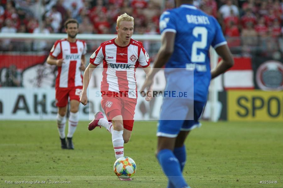 Dallenberg, FLYERALARM Arena, Saison 2019/2020, Runde 1, DFB Pokal, TSG 1899 Hoffenheim, FC Würzburger Kickers - Bild-ID: 2253418