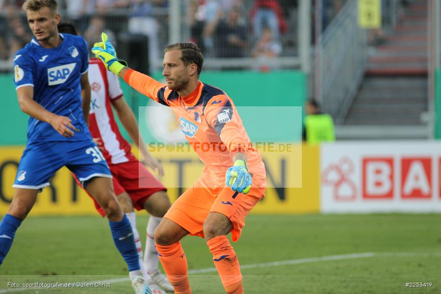 Dallenberg, FLYERALARM Arena, Saison 2019/2020, Runde 1, DFB Pokal, TSG 1899 Hoffenheim, FC Würzburger Kickers - Bild-ID: 2253419