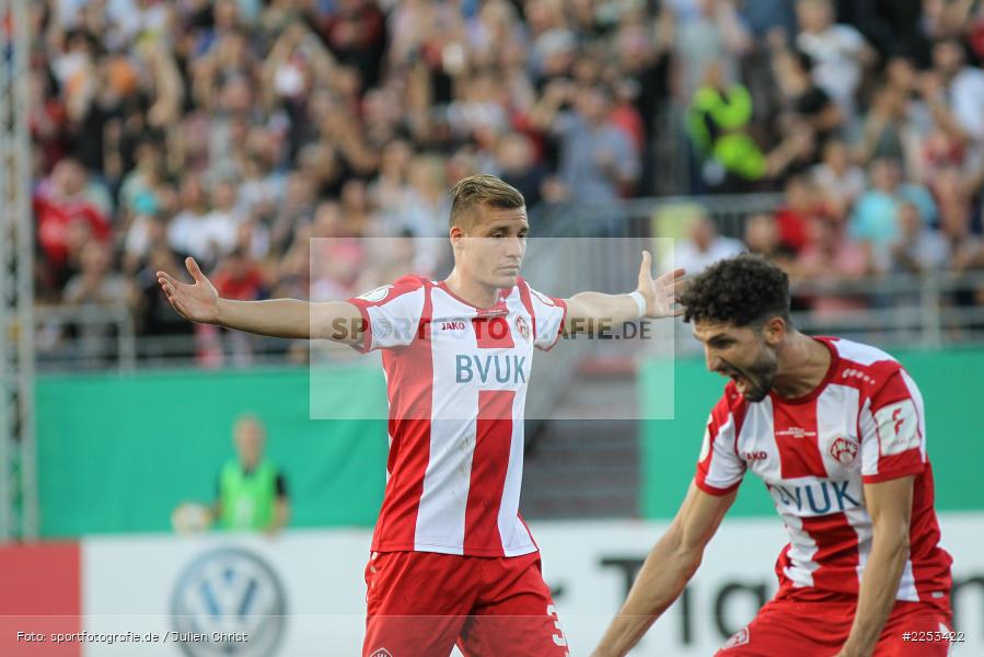 Dallenberg, FLYERALARM Arena, Saison 2019/2020, Runde 1, DFB Pokal, TSG 1899 Hoffenheim, FC Würzburger Kickers - Bild-ID: 2253422