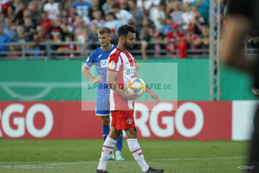 Dallenberg, FLYERALARM Arena, Saison 2019/2020, Runde 1, DFB Pokal, TSG 1899 Hoffenheim, FC Würzburger Kickers - Bild-ID: 2253427