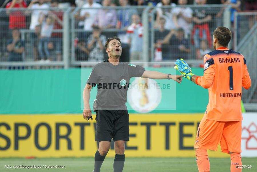 Dallenberg, FLYERALARM Arena, Saison 2019/2020, Runde 1, DFB Pokal, TSG 1899 Hoffenheim, FC Würzburger Kickers - Bild-ID: 2253429