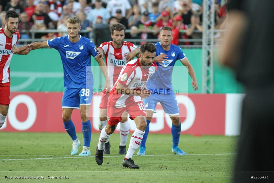 Dallenberg, FLYERALARM Arena, Saison 2019/2020, Runde 1, DFB Pokal, TSG 1899 Hoffenheim, FC Würzburger Kickers - Bild-ID: 2253433