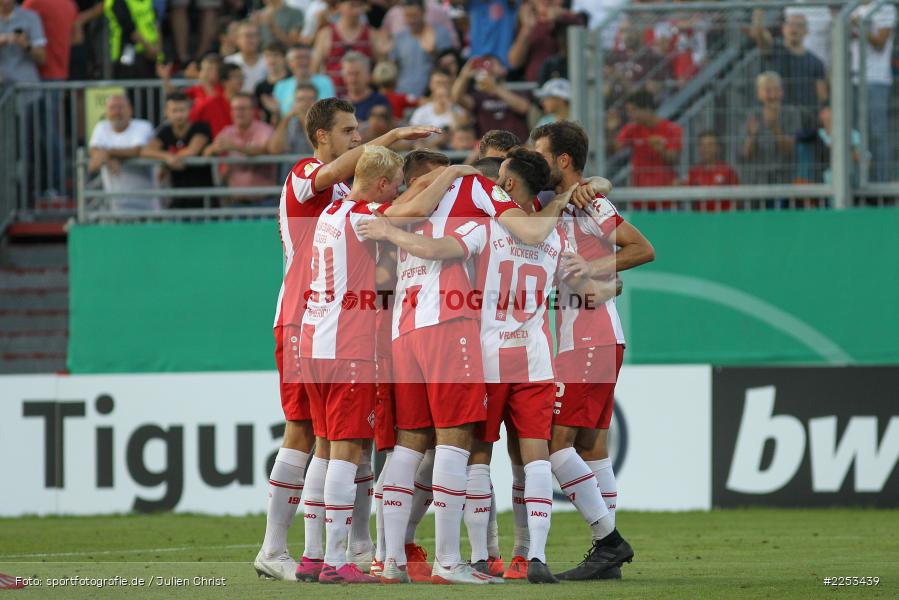 Dallenberg, FLYERALARM Arena, Saison 2019/2020, Runde 1, DFB Pokal, TSG 1899 Hoffenheim, FC Würzburger Kickers - Bild-ID: 2253439