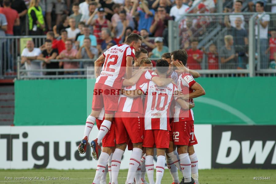 Dallenberg, FLYERALARM Arena, Saison 2019/2020, Runde 1, DFB Pokal, TSG 1899 Hoffenheim, FC Würzburger Kickers - Bild-ID: 2253441