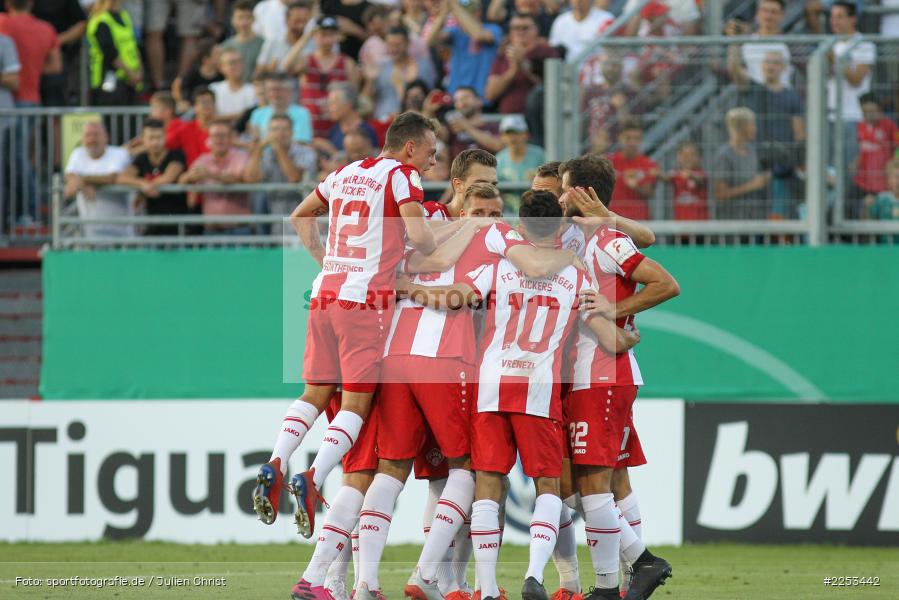 Dallenberg, FLYERALARM Arena, Saison 2019/2020, Runde 1, DFB Pokal, TSG 1899 Hoffenheim, FC Würzburger Kickers - Bild-ID: 2253442