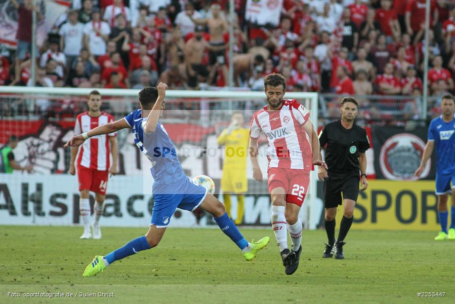 Dallenberg, FLYERALARM Arena, Saison 2019/2020, Runde 1, DFB Pokal, TSG 1899 Hoffenheim, FC Würzburger Kickers - Bild-ID: 2253447