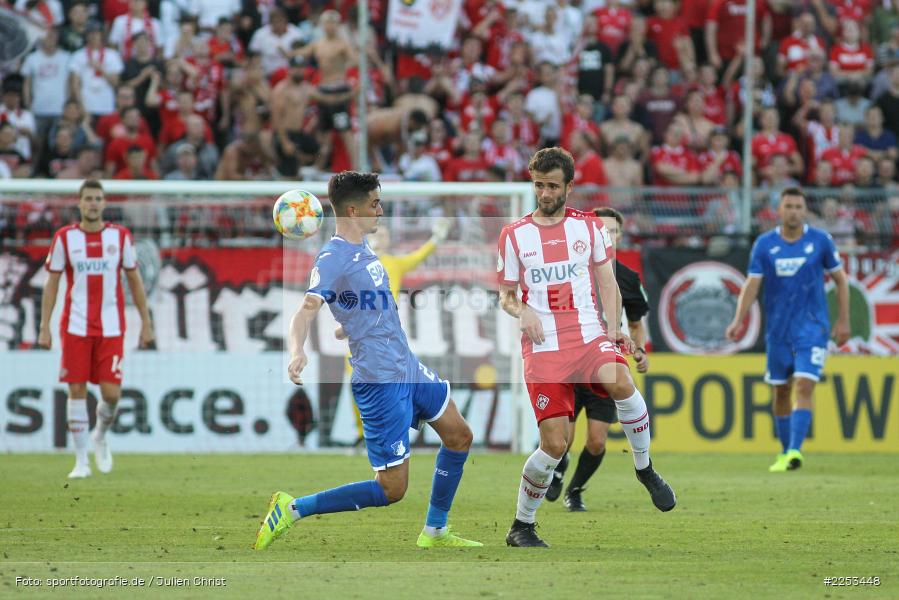 Dallenberg, FLYERALARM Arena, Saison 2019/2020, Runde 1, DFB Pokal, TSG 1899 Hoffenheim, FC Würzburger Kickers - Bild-ID: 2253448