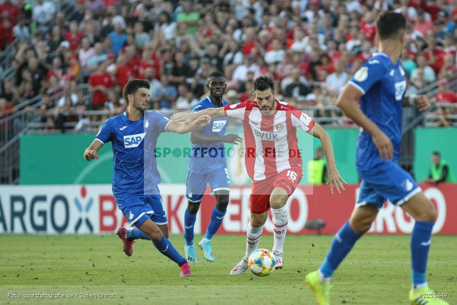 Dallenberg, FLYERALARM Arena, Saison 2019/2020, Runde 1, DFB Pokal, TSG 1899 Hoffenheim, FC Würzburger Kickers - Bild-ID: 2253449